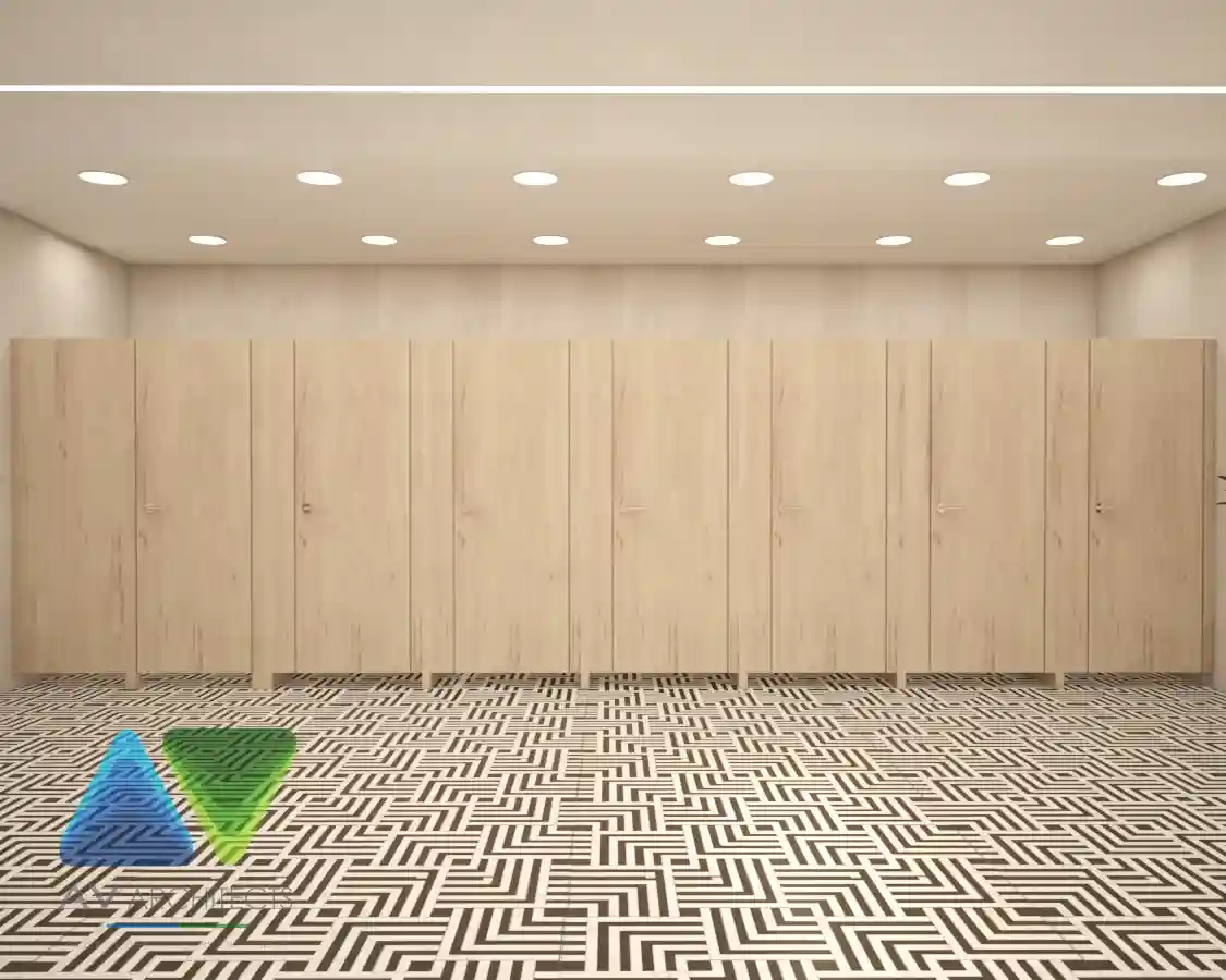 Toilets commercial Interior Project